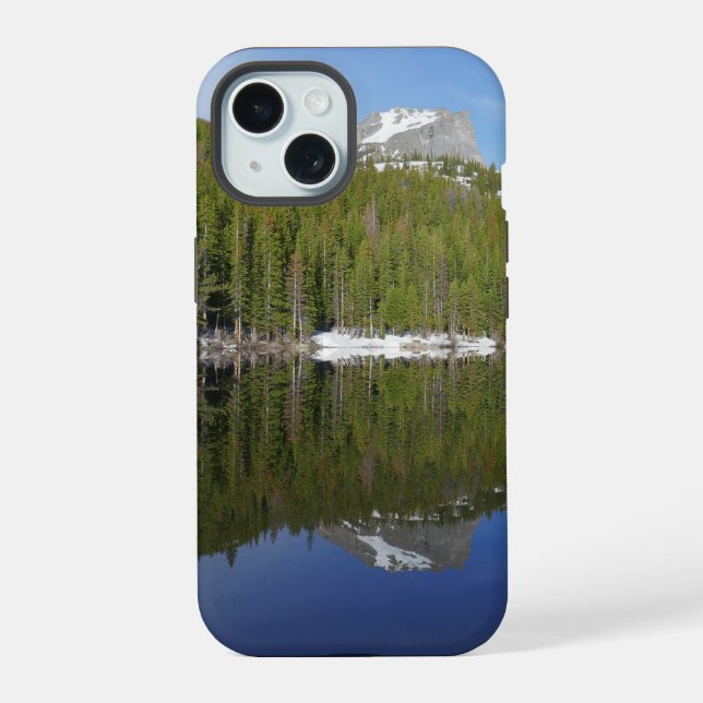 Bear Lake Reflection I iPhone 15 Case (Back)