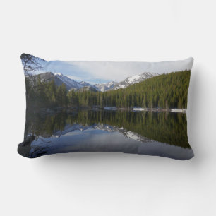 Bear Lake Reflection II Lumbar Cushion