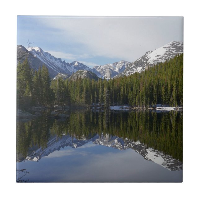 Bear Lake Reflection II Tile (Front)