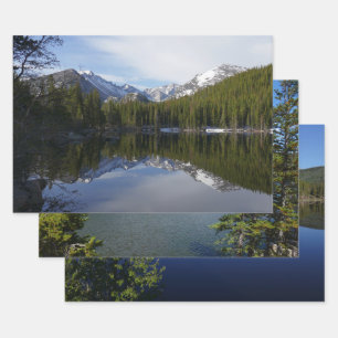 Bear Lake Reflection II Wrapping Paper Sheet