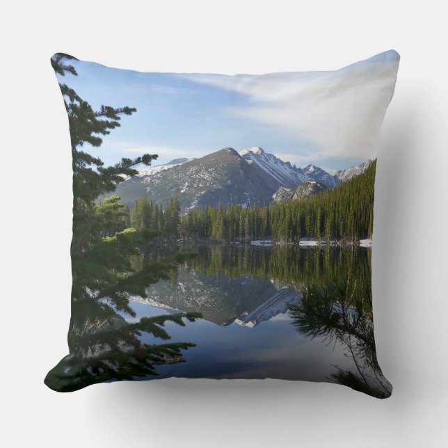 Bear Lake Reflection III Cushion (Front)