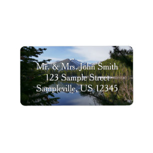 Bear Lake Reflection III Label