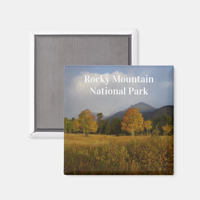 Bear Lake Road Rocky Mountain National Park Magnet (Front/Back)