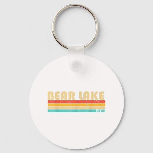 BEAR LAKE UTAH Fun Fishing Camping Summer  Key Ring (Front)