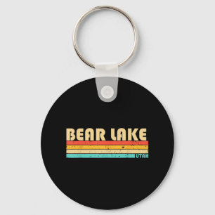 Bear Lake Utah Funny Fishing Camping Summer Key Ring