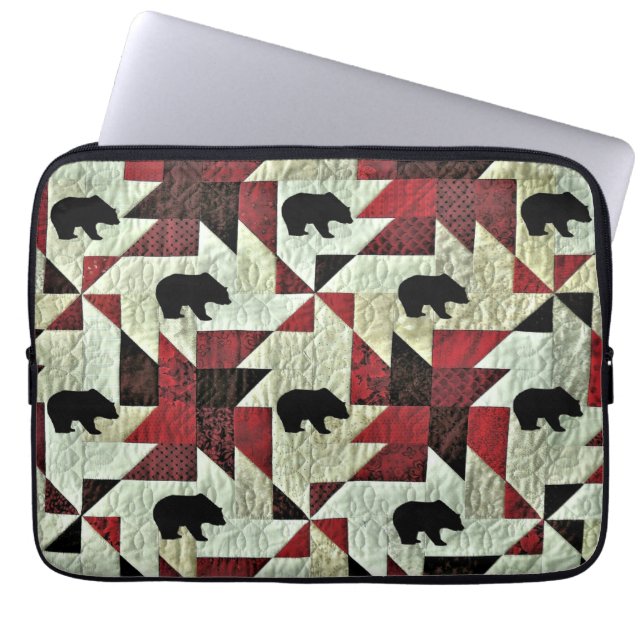 Bear Laptop Sleeve (Front)