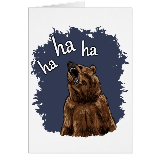 Bear Laughing (Front)