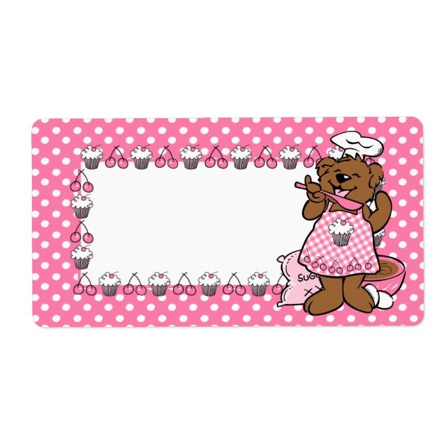 Bear Little Baker Label (Front)