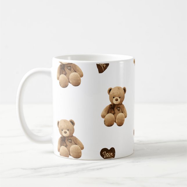 Bear Love Coffee Mug (Left)