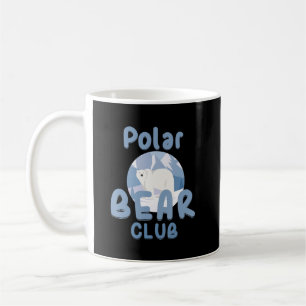 Bear Lover Cute Polar Bear Club Coffee Mug