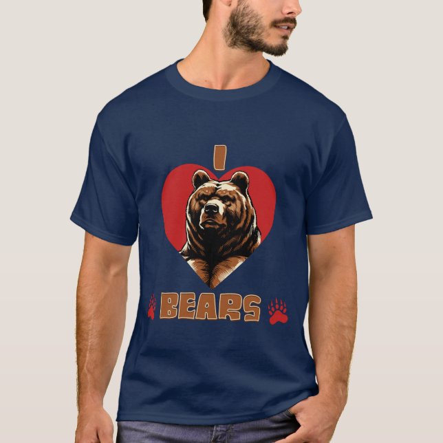 Bear Lover T-Shirt (Front)
