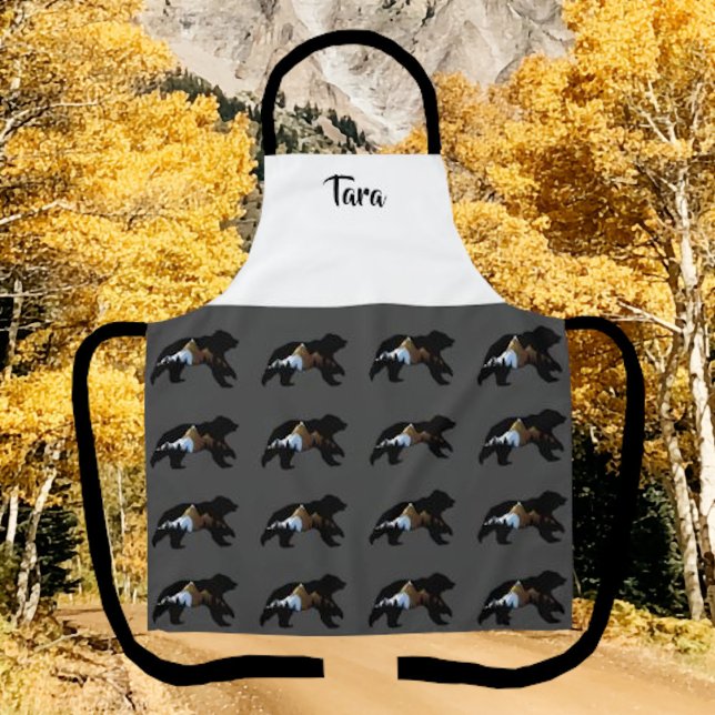  Bear Lover's Restaurant Style Apron (Creator Uploaded)