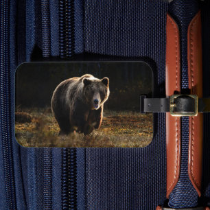 Bear Luggage Tag