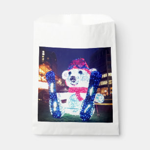 Bear , made of light favour bags