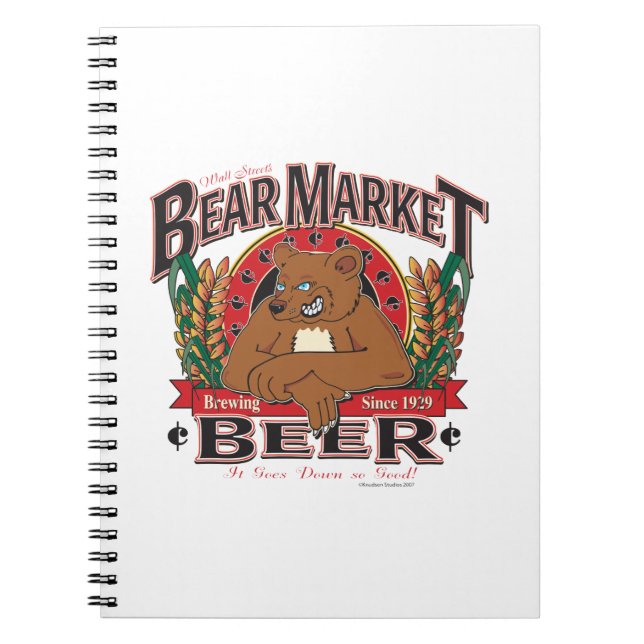 Bear-Market-Beer Notebook (Front)