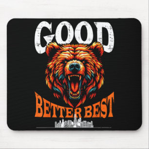 Bear men women kids boys youth teen  mouse pad
