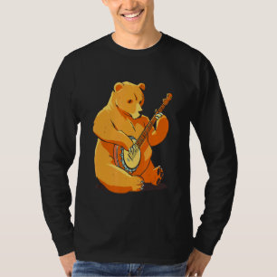Bear Men's Music Women's Musician Animal T-Shirt