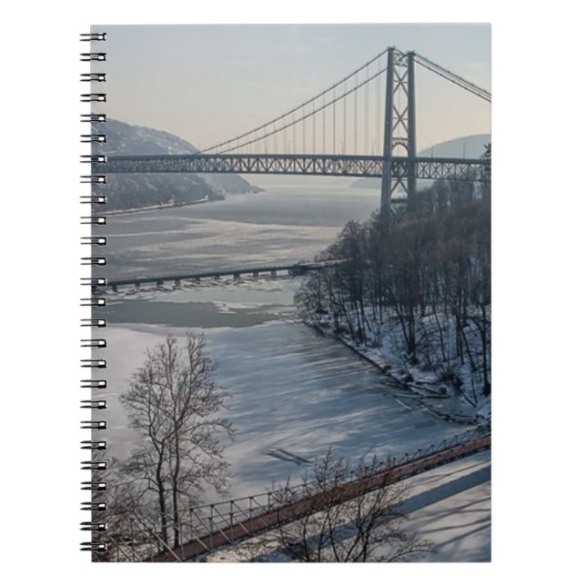 Bear Mountain Bridge Spiral Notebook (Front)