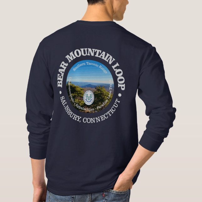 Bear Mountain Loop (rd) T-Shirt (Back)