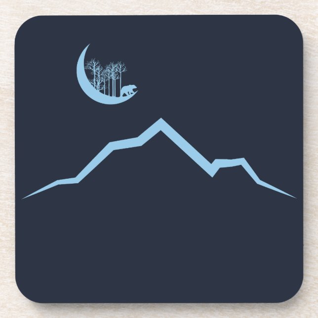 Bear Mountain Moon Coaster (Front)