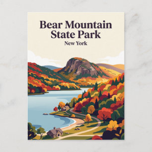 Bear Mountain State Park New York Postcard