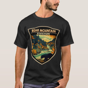 Bear Mountain State Park New York Travel Vintage  T-Shirt
