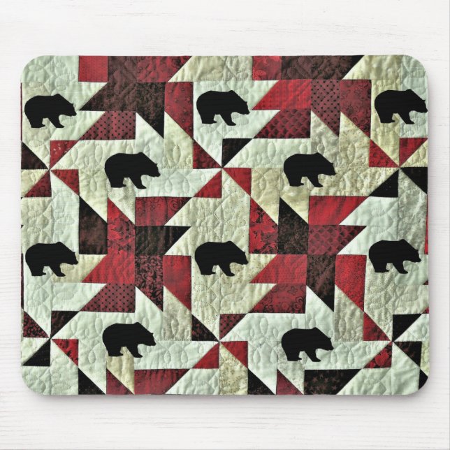 Bear Mouse Pad (Front)