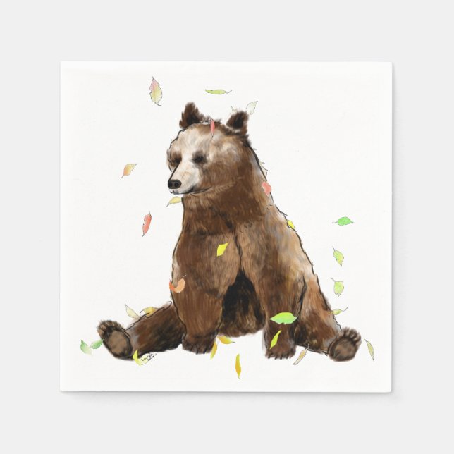 Bear Napkin (Front)