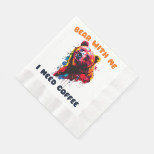 Bear Napkin