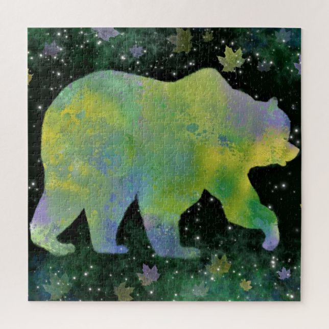 Bear Night Jigsaw Puzzle - Painting (Vertical)