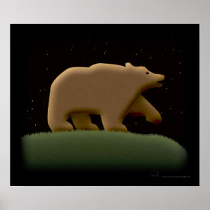 Bear Night Poster
