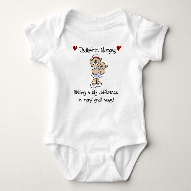 Bear Paediatrics Nurses T-shirts and Gifts (Front)