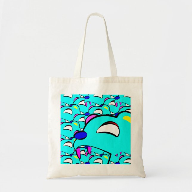 Bear Pandemic Tote Bag (Front)