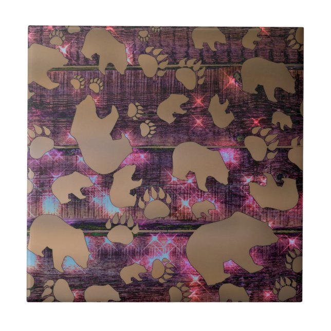 Bear Pattern Tile (Front)