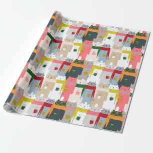 Bear Pattern Wrapping Paper