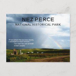 Bear Paw Battlefield, Nez Perce HIstorical Park Postcard