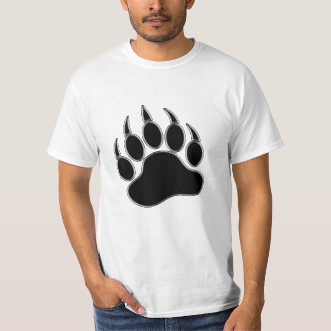 Bear Paw /Claw Silver lining - Shirt (Front)