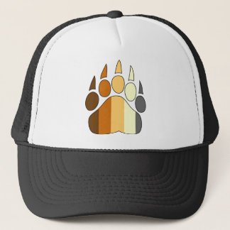 Bear Paw Gay Pride Hat Flag Colours