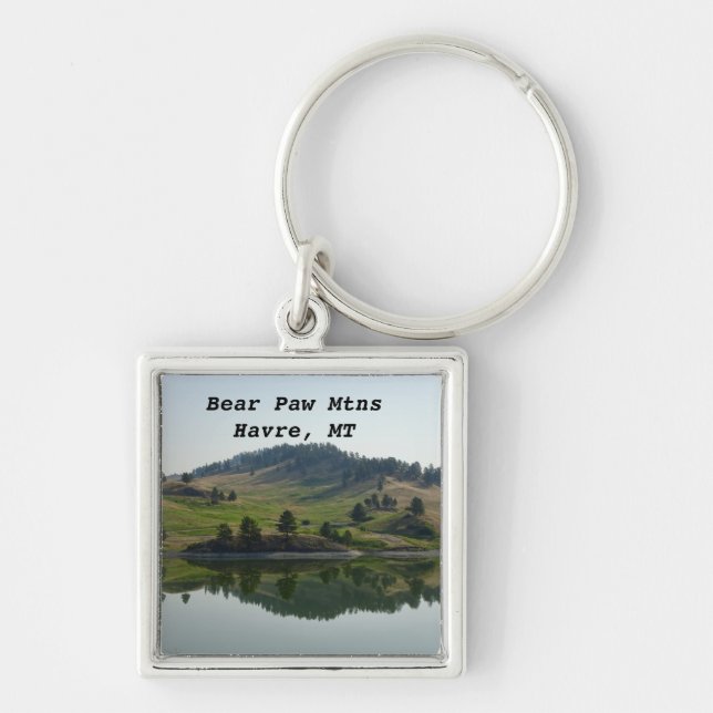Bear Paw Lake Keychain (Front)