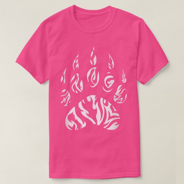 Bear Paw Native, American Premium  T-Shirt (Design Front)