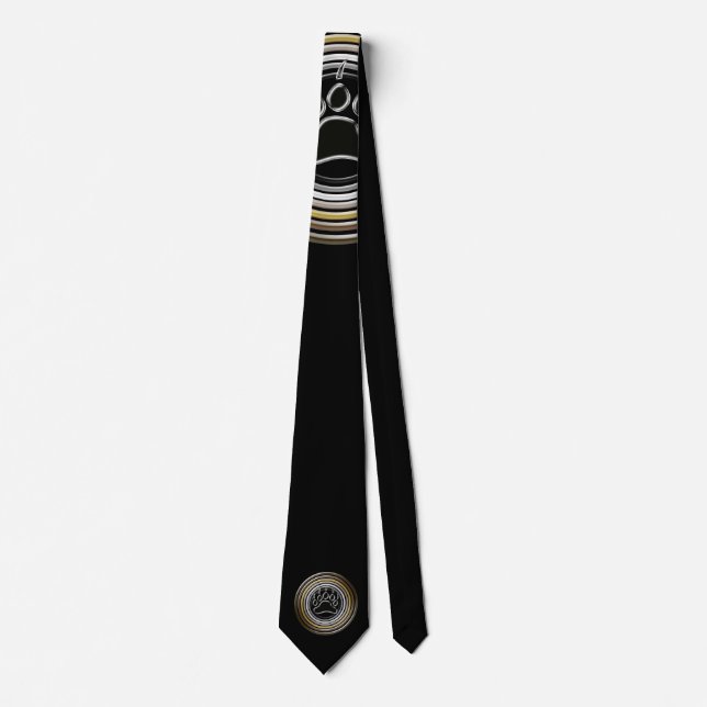 Bear Paw Pride Symbol Tie (Front)