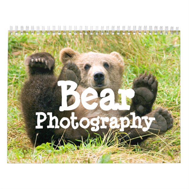 Bear Photography Calendar (Cover)