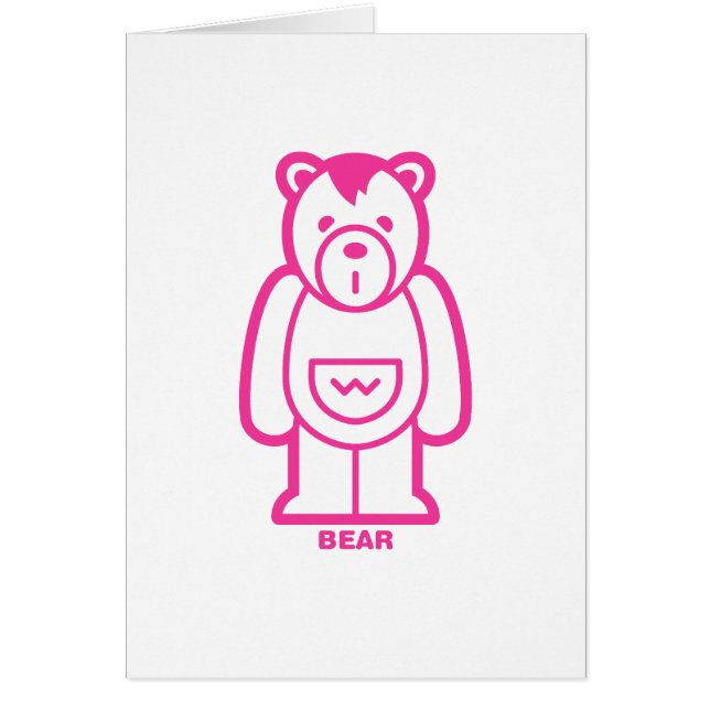 Bear (Pink) (Front)
