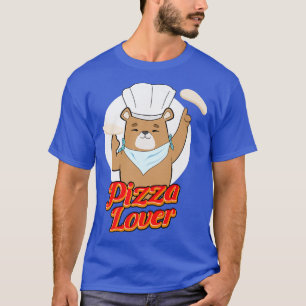 Bear Pizza Lover  T-Shirt