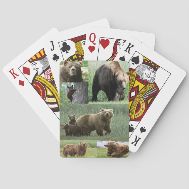 Bear Playing Card Deck (Back)