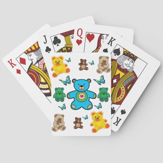 Bear Playing Card Deck (Back)