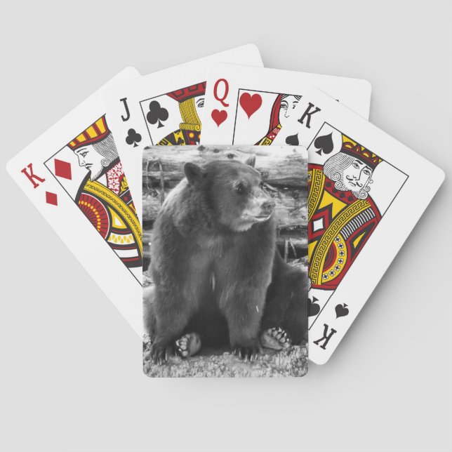 Bear Playing Cards (Back)