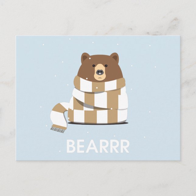 BEAR POSTCARD (Front)