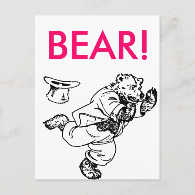 Bear! Postcard (Front)