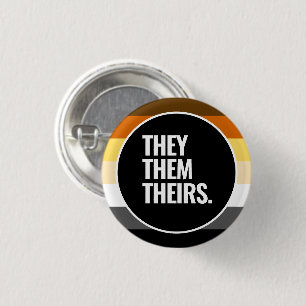 Bear Pride 3 Cm Round Badge